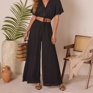 Vici Linen Pants Gabbie Size Small New